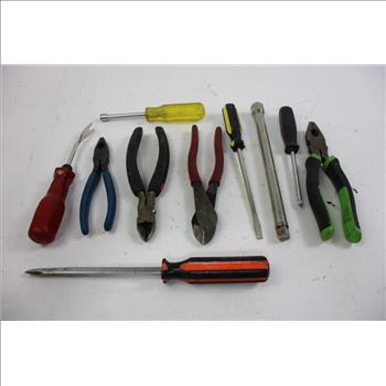 Wrenches, Pliers, Screwdrivers, Drill Bits, And More, 20+ Pieces