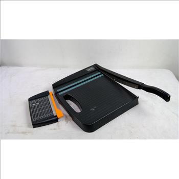 X-ACTO Paper Trimmer, Fiskars Portable Paper Cutter, 2 Pieces