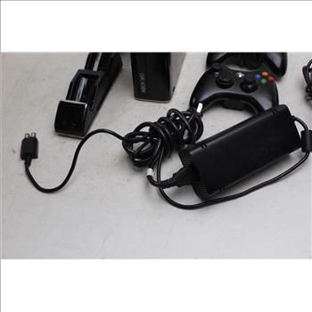 Xbox 360 Console, Controller, Charging Dock And More: (Sold Of Parts)