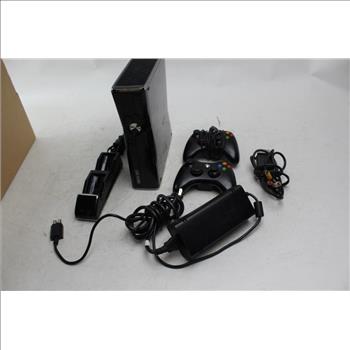 Xbox 360 Console, Controller, Charging Dock And More: (Sold Of Parts)