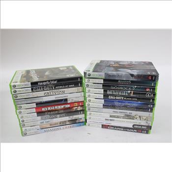 Xbox 360 Games, 24 Pieces