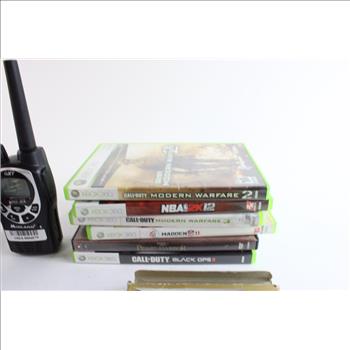 Xbox 360 Games, Radios & More, 6+ Pieces