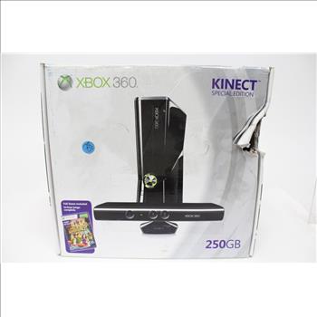 Xbox 360 S Console. Kinect Special Edition. 250GB HDD