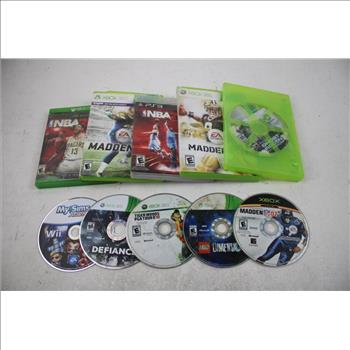 Xbox 360, Xbox One, Playstation 3 Games, 10 Pieces With Xbox 360 20GB Hard Drive