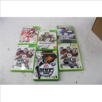 Xbox One, 360 Games, 13 Pieces