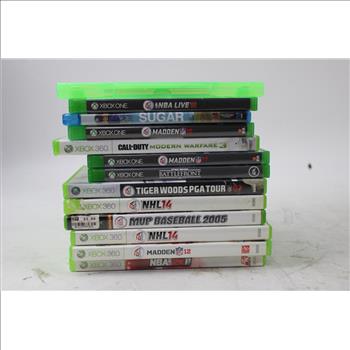 Xbox One, 360 Games, 13 Pieces