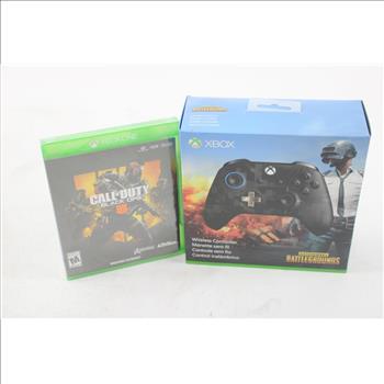 XBOX One Game & Controller, 2 Pieces