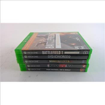 XBox One Games, 5 Pieces