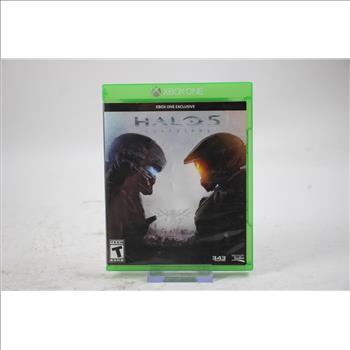 Xbox One Halo 5 Guardians Video Game And Trading Cards Lot, 17 Pieces