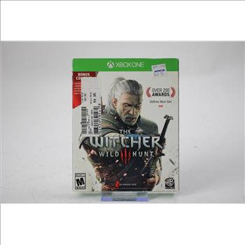 Xbox One Video Game - The Witcher Wild Hunt