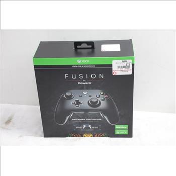 Xbox One & Windows 10 Fusion By PowerA Pro Wired Contoller + Thumb Grippers + CoD Black Ops Cold War