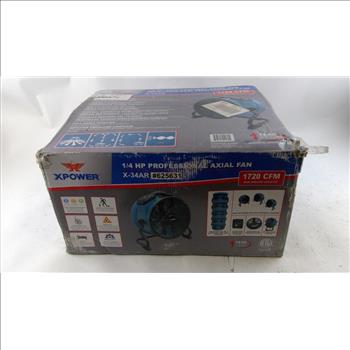 XPower Axial Fan 1/4 HP