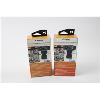 Xtreme Tech Studio Pro Web Camera, 2 Pieces