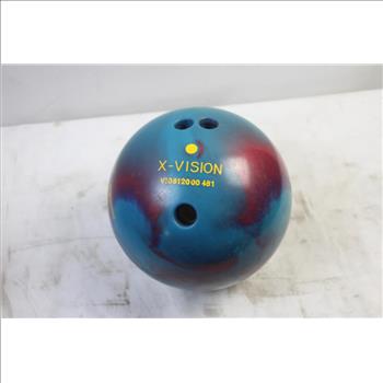X-Vision Bowling Ball In Bag