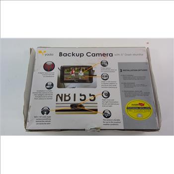 Yada Backup Camera With 5'' Dash Monitor