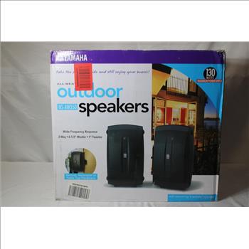 Yamaha All-Weather Indoor/Outdoor 2-Way 130W Speakers
