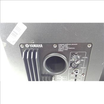 Yamaha Powered Monitor Speakers, 2 Pieces