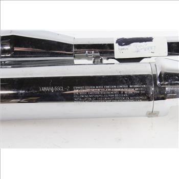 Yamaha V-Star Dual Exhaust Pipes