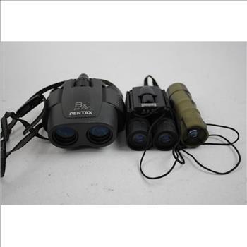 YardagePro Rangefinder, Survival Bracelets, Binoculars, Monocular, 5 Pieces