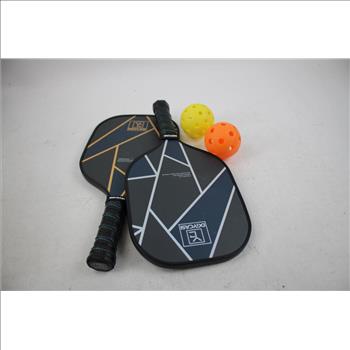 YC DGYCASI Pickleball Paddles Set In Travel Bag