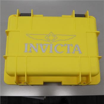 Yellow And Grey Invicta Watch Case