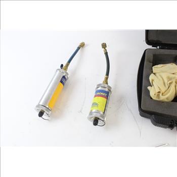 Yellow Jacket Oil/Scanner Solution Injectors, 2 Pieces, In Black Case