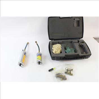 Yellow Jacket Oil/Scanner Solution Injectors, 2 Pieces, In Black Case