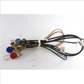 Yellow Jacket Test And Charging Manifold With Air Hoses