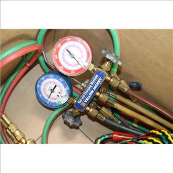 Yellow Jacket Test And Charging Manifold With Gauges