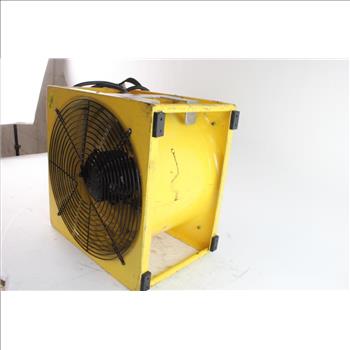 Yellow SuperVac Ventilation Fan