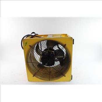 Yellow SuperVac Ventilation Fan