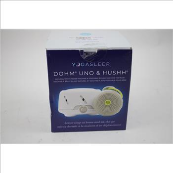 Yoga Sleep Dohm Uno & Hushh Portable White Noise Machine For Nursery