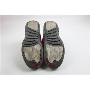 Youth 6Y Air Jordan 12 Retro Wolf Grey/Vivid Pink Sneakers