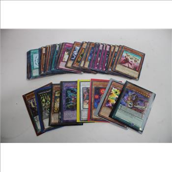 Yu-Gi-Oh! Trading Card Games 50+ Pieces With Card Sleeves