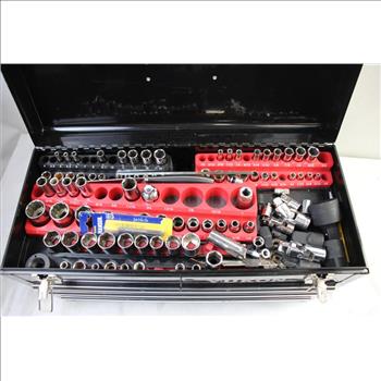 Yukon Steel Tool Box, Stanley, Pittsburgh, Husky Mix Tool Lot