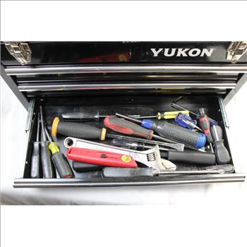 Yukon Steel Tool Box, Stanley, Pittsburgh, Husky Mix Tool Lot
