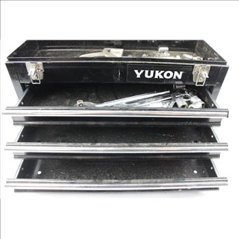 Yukon Steel Tool Box With Tools