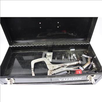 Yukon Steel Tool Box With Tools