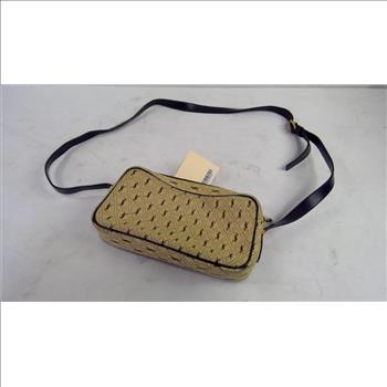 Yves Saint Laurent Canvas Crossbody Bag, Cert Of Authencity
