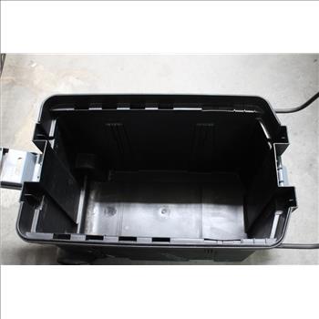 ZAG Rolling Organizer Tool Box, Black And Red