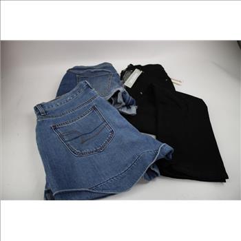 Zara Low Rise Bootcut Jeans Size 2, Good American Jeans Size 8, Lee Platinum Label Jeans Size 4, Old Navy Rocksar Super Skinny S