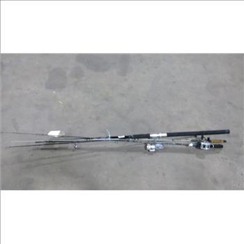 Zebco & More Fishing Rods, 4 Pieces