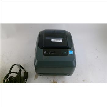 Zebra GX320T Label Printer And More 4 Pieces