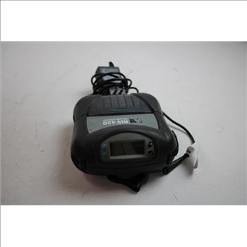 Zebra RW420 Mobile Printer With L172 Power Cord