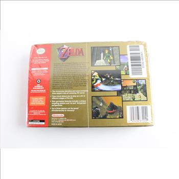 Zelda Ocarina Of Time For Nintendo N64 Sealed