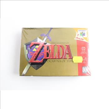 Zelda Ocarina Of Time For Nintendo N64 Sealed
