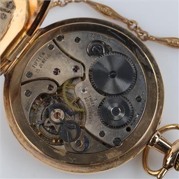 Zenith 10kt GF Pocket Watch