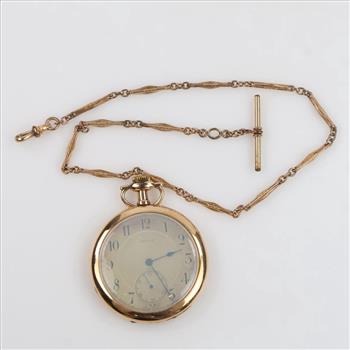 Zenith 10kt GF Pocket Watch