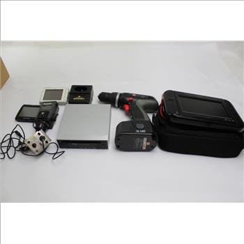 Zeon Portable DVD Player, Magellan, Mio GPS, Computer Camera+ More 8 Pieces