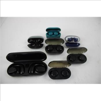 Zero Statik, Ihip, Heyday Bluetooth Earbuds 19 Pieces
